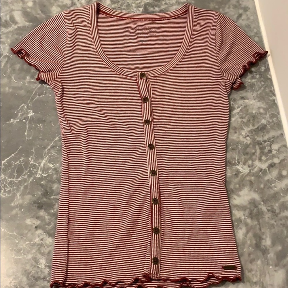 short sleeve top from holister